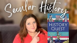 Homeschool Curriculum Secular History Flip Through of Pandia Press History Quest Middle Times