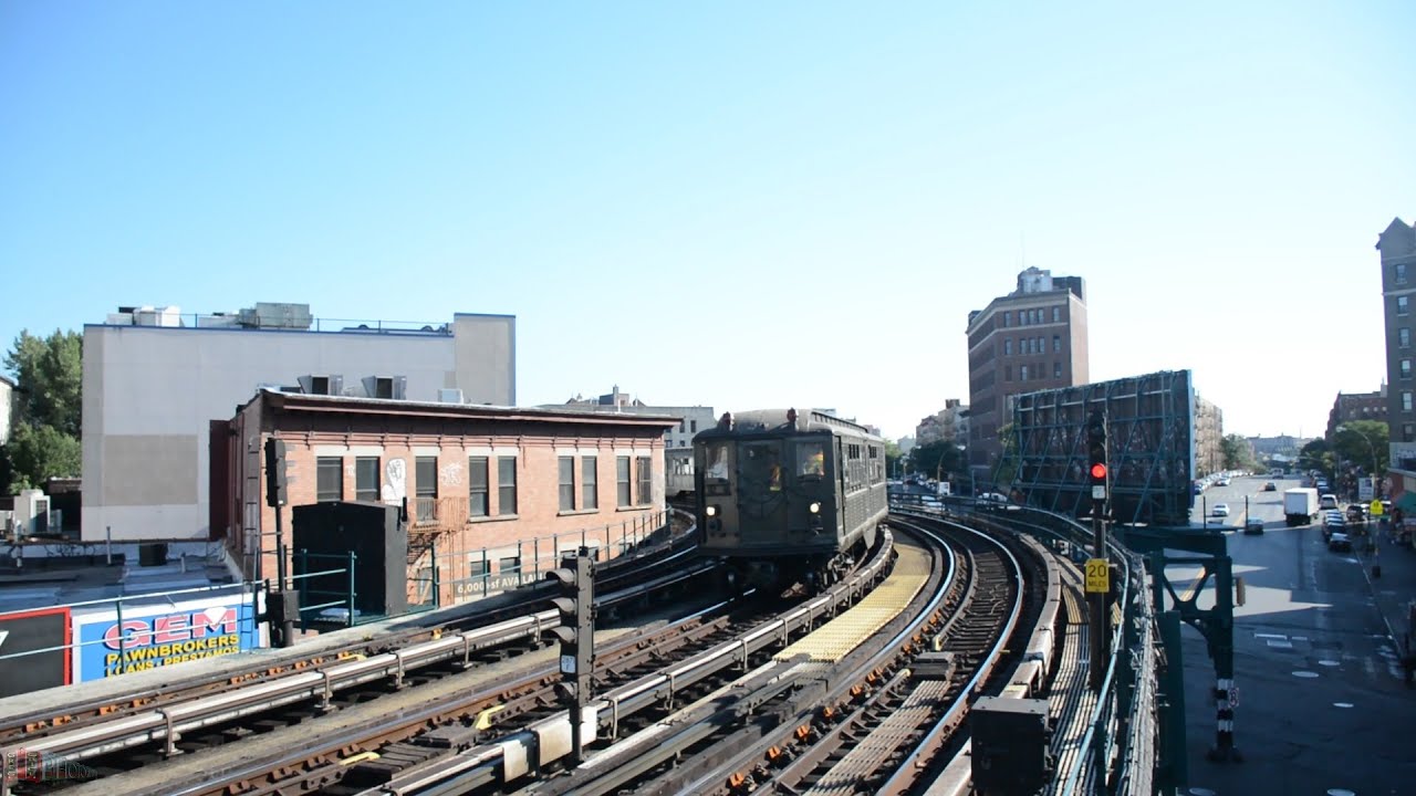 NYCTA Low-V Deadhead @ Simpson Street (IRT White Plains Road Line)