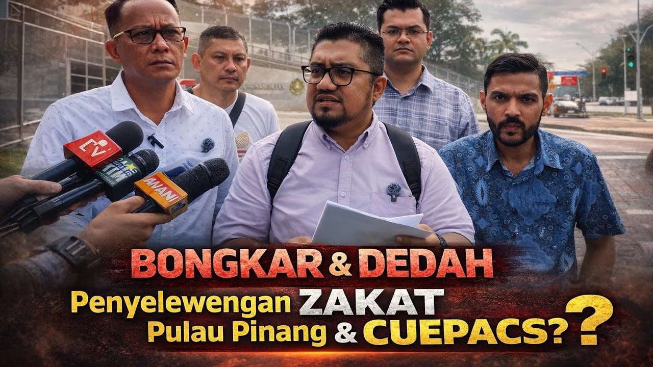 Sidang Media Chegubard DEDAH & BONGKAR Penyelewengan ZAKAT Pulau Pinang & CUEPACS?