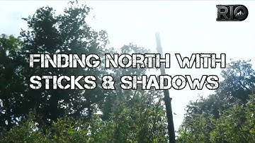 Find North With Sticks and Shadows: The Simple Primitive Compass Method