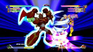 MvC2 - Hyper Mega Man after low tornado holder