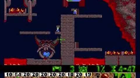 Lemmings Genesis/Mega Drive Walkthrough: Fun Level 30