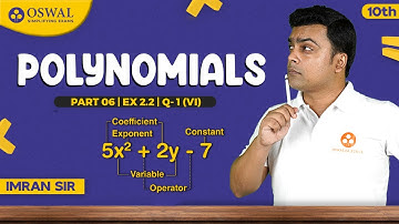 Polynomials Ex 2.2 Q1 (vi) | CBSE Class 10 Maths Chapter 2 | NCERT