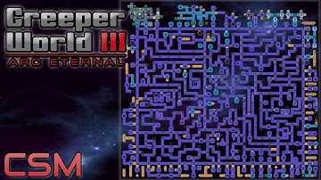 A very different CSM | chronom 2021-03-08 | INSH | Creeper World 3 Gameplay