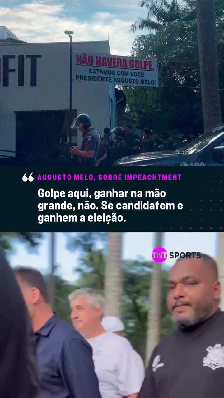 AUGUSTO MELO CHEGANDO PARA A VOTAÇÃO DO SEU IMPEACHMENT COMO PRESIDENTE DO CORINTHIANS! ? #shorts