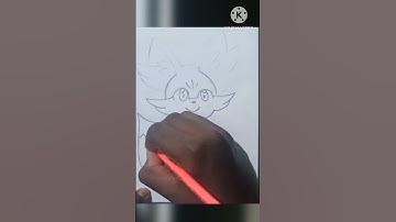 Pokemon fennekin drawing😍💥