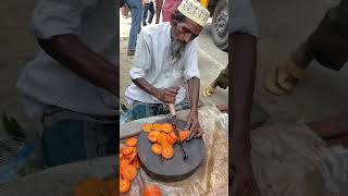 Old man amazing cutting carrot #youtubeshorts #works