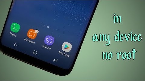 GET Galaxy S8 Soft Keys in Any Android Device [no root]