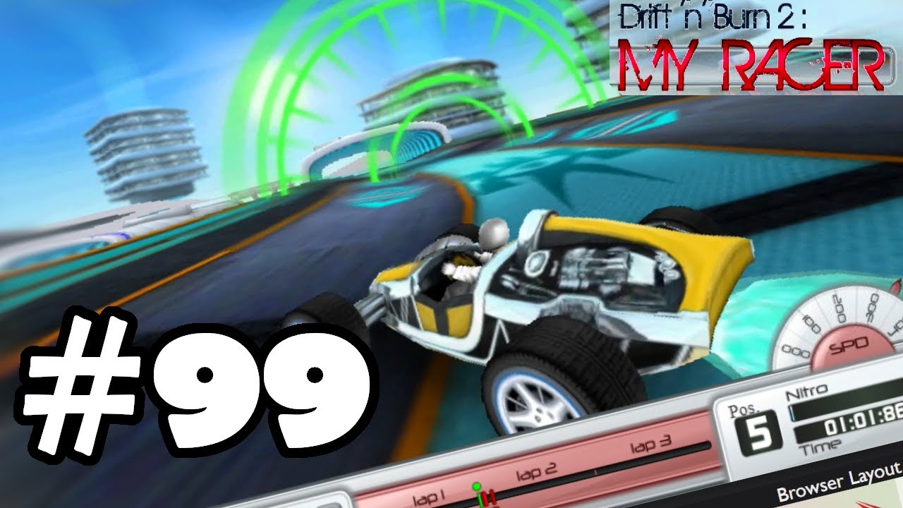 Nostalgic Browser Games part 99 (Drift 'n' Burn 2: My Racer) - YouTube