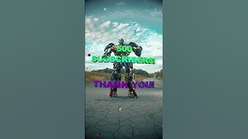 500 SUBSCRIBERS!! 🎉Thank you all!!!! 🙌  #blenderanimation #transformers