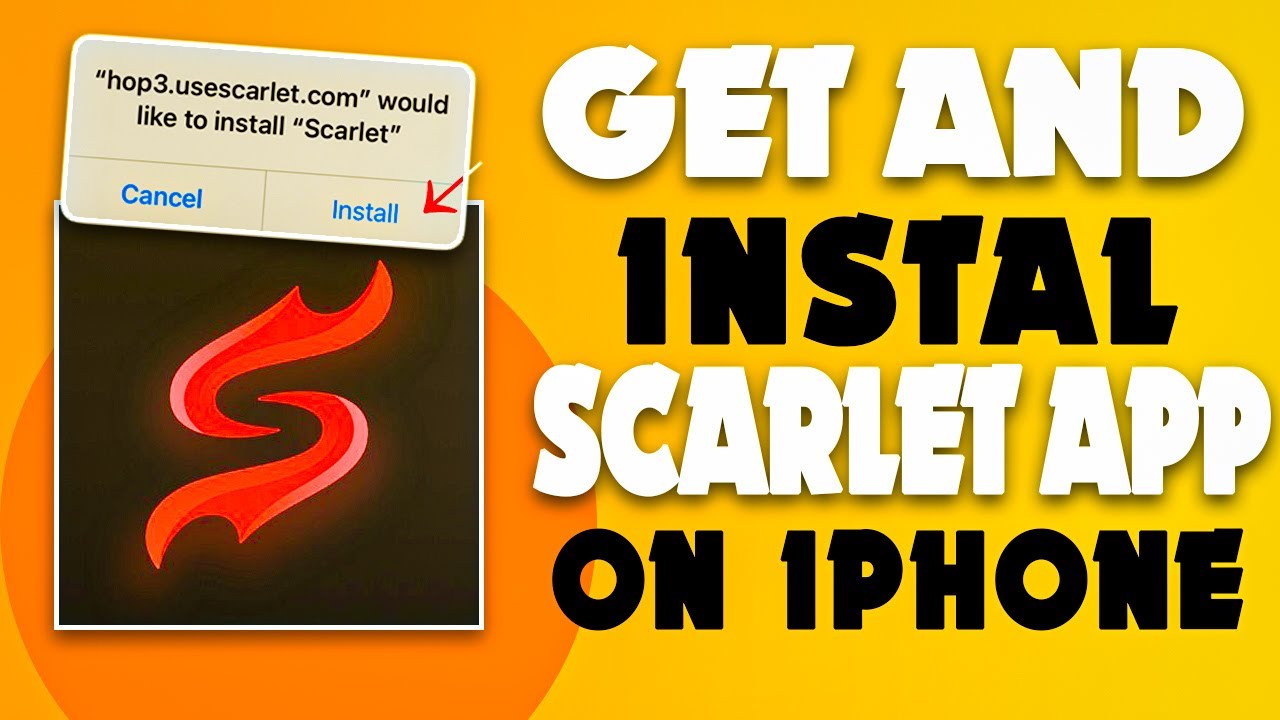 Scarlet iOS App Download (2023 Tutorial)