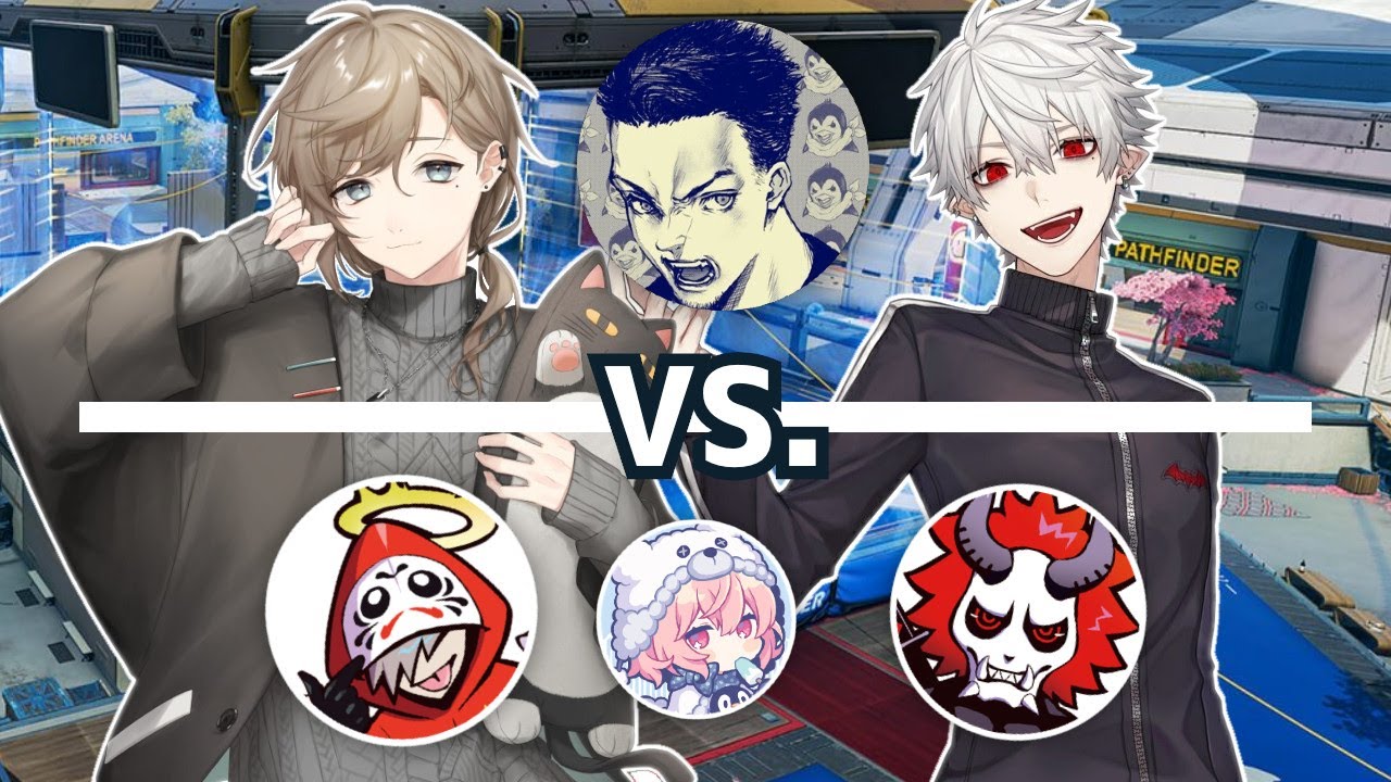 chronoir + vdk commit a foul at fight night?! | (ENG SUB) [NIJISANJI/Crazy Raccoon/Utaite]