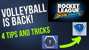How to rank up in Rocket League sideswipe, Tips and Tricks to rank up in Volleyball!