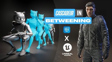 Cascadeur Inbetweening Overview - Export Ai generated animation into Unreal Engine 5.6