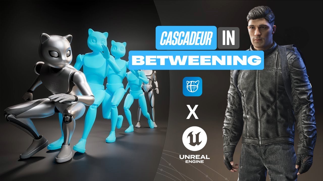 Cascadeur Inbetweening Overview - Export Ai generated animation into ...