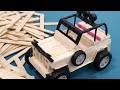 Wooden Adventure: The Stick Jeep Creation#experiment #experiements #diy #woodscraft #automobile