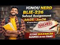 BLIE-226 SOLVED ASSIGNMENT (JULY25-JAN26) FREE PDF #ignou #ignounerd #ignousolvedassignment