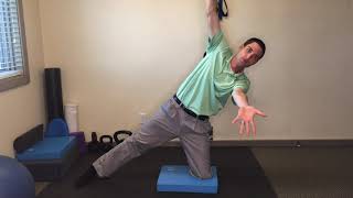 ELDOA Rib 8 Stretch | P{rovo Chiropractor | Dr. Jared Wadsworth screenshot 1