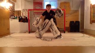 Goalie Gab HHOF Toronto Future Legends Pre tournament video (10 years old)