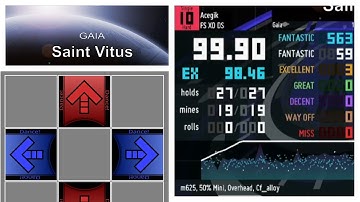 Saint Vitus ITG 10 - 99.90 (98.46ex) (CUSTOM CHART) (FEC!) [Stepmania]