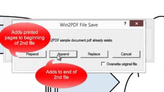 How To Combine Pages In Different PDF Files Using Win2PDF