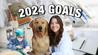 HOW I'M BECOMING THE BEST VET; my 2024 profession, personal and social media goals