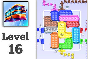 Sky Rush Traffic Puzzle level 16 ✅