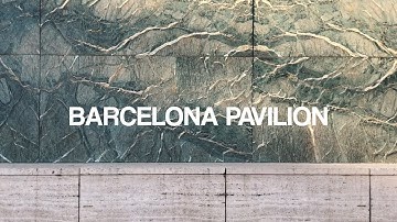 Barcelona Pavilion by Ludwig Mies van der Rohe