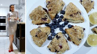 видео: Изумительные Сконы из Голубики и Лимона - Blueberry Scones - Рецепт от Эгине - Heghineh Cooking Show картинка: Изумительные Сконы из Голубики и Лимона - Blueberry Scones - Рецепт от Эгине - Heghineh Cooking Show