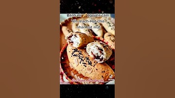 Bánh mì Nguyên Cám 🥖 Yến Mạch -Hạt Chia nhân hạt mứt