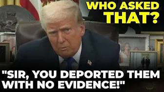 They CONFRONT Trump For Wrongfully DEPORTING People To Mega-Jail In El Salvador...