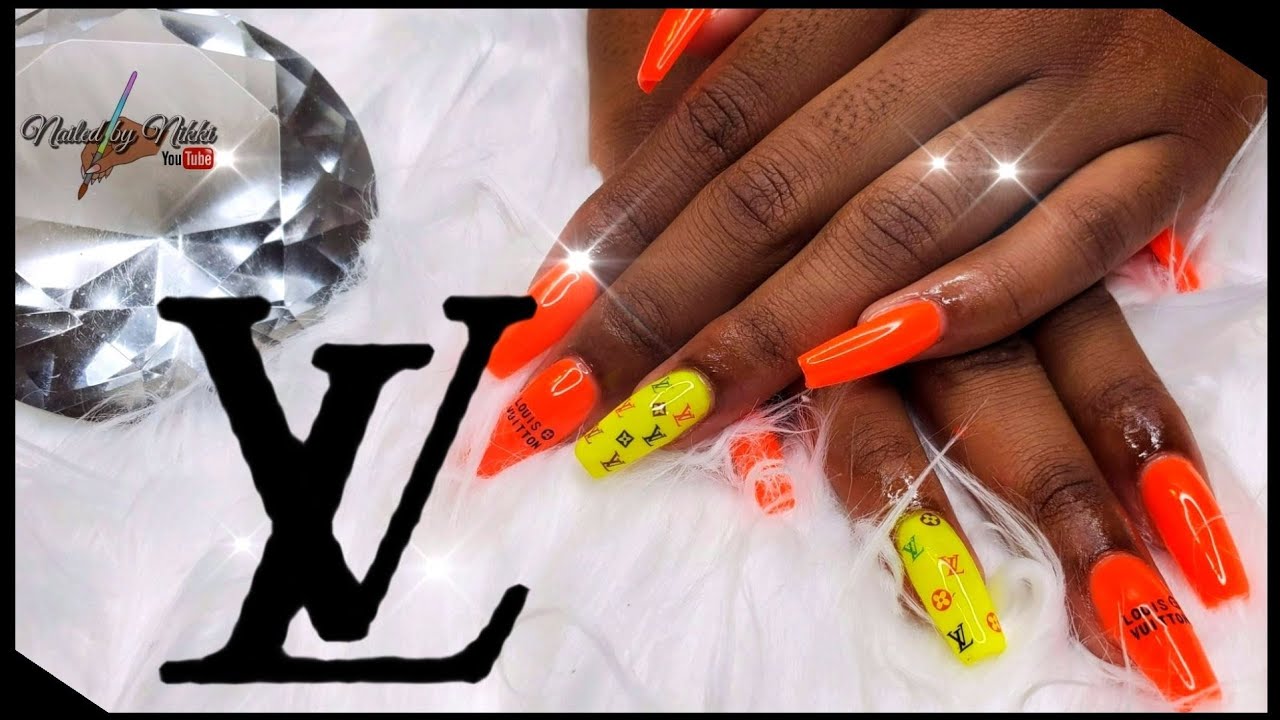 Louis Vuitton Nails, APRES DUPE Method