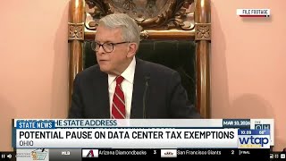 Gov. Dewine announces pause on Data Center tax exemption requests