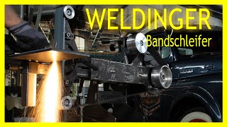 Der beste Bandschleifer der Welt!  Bandschleifer selber bauen.(Building a world's best belt grinder)