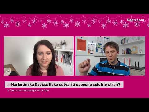 Video: Kako Ustvariti Uspešno Spletno Stran