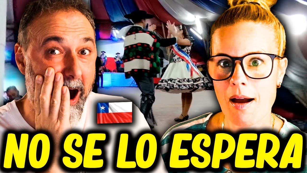 MI ESPOSA REACCIONA por PRIMERA VEZ a la CUECA CHILENA y ALUCINA 😱