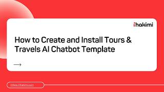 How to Create & Install Tours and Travels AI Chatbot Template screenshot 2