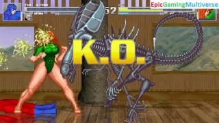 Ant-Man And The Atom VS Fairchild And The Alien Queen In A MUGEN Match / Battle / Fight screenshot 4