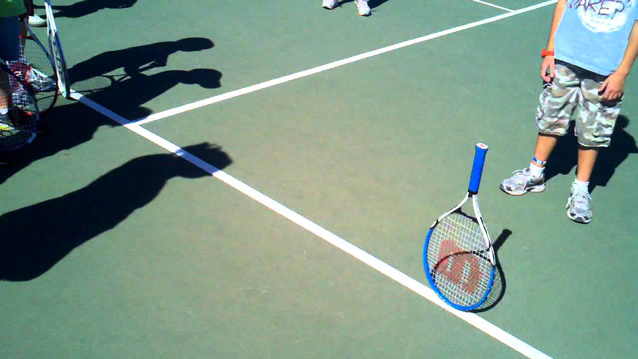 Noah's amazing tennis racket trick