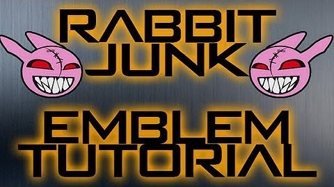 Rabbit Junk Emblem Tutorial [Black Ops 2]