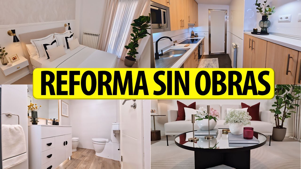 REFORMA TU CASA SIN OBRAS / RESULTADO INCREIBLE/ antes después