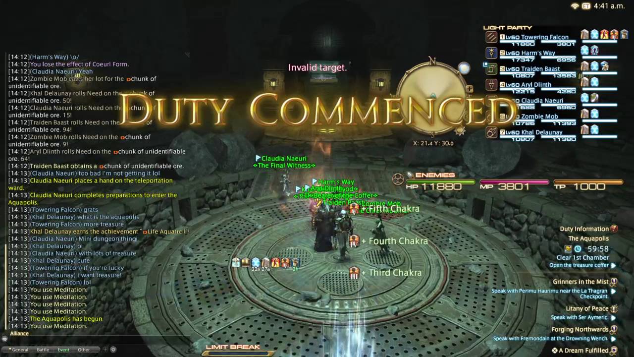 FFXIV Timeworn Dragonskin Map party, HardcoreEliteCasuals -HEC- - YouTube.