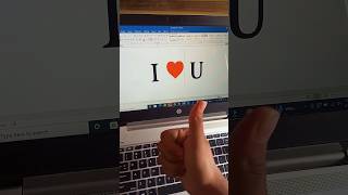 Impressive Tricks❤️😍 লাভ সিম্বল | Love Symbol #msword #computereducation #mathstricks #msoffice
