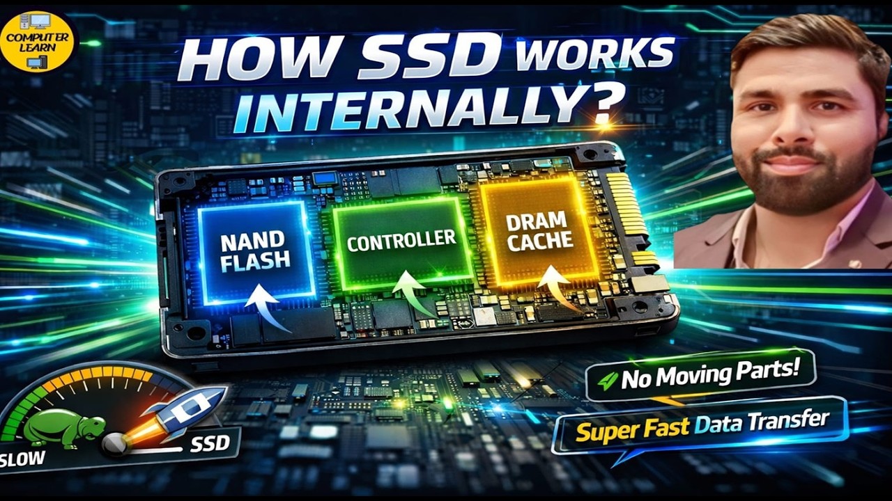 👉🤔How SSD Works Internally? 🚀 | SSD Ka Secret Working System!👈🔥 # ...