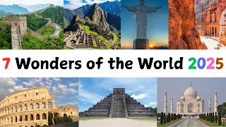 Latest Seven Wonders of the World 2023| New 7 Wonders of the World| Top Wonders of the World 2023