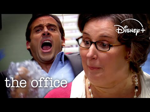 Michael Scott Grills His Foot | The Office | Disney+ UK