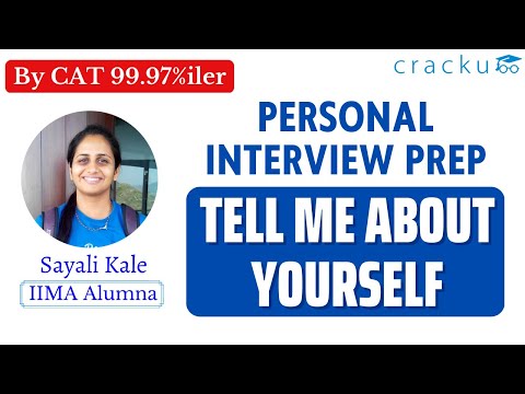 Personal Interview Prep - Tell me about yourself | IIM GDPI Preparation - By Sayali Ma'am