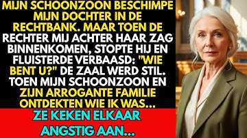 Ik ging naar de rechtbank om mijn dochter te steunen. De rechter zag me en verstijfde: “Wie bent u?”