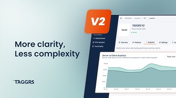 TAGGRS V2 | Server-Side Tracking Made Easier Than Ever