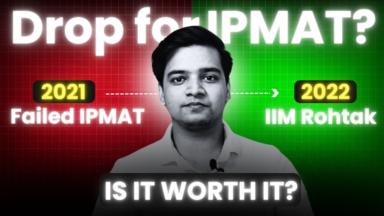 DROP for IPMAT INDORE? Is it WORTH it? | IPMAT 2025 | IPMAT 2026